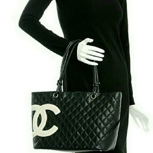 Used and loved authentic Chanel black bag!